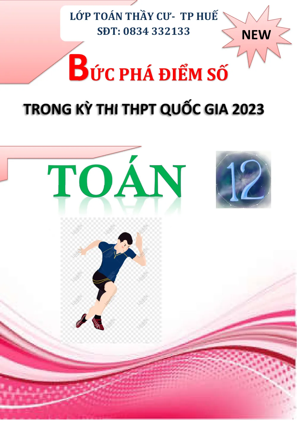 Xem trước trang 1 của "Đề ôn tập Bứt phá điểm số trong Kỳ thi THPT Quốc gia 2023 - Môn Toán - Lớp 12 - TP Huế"