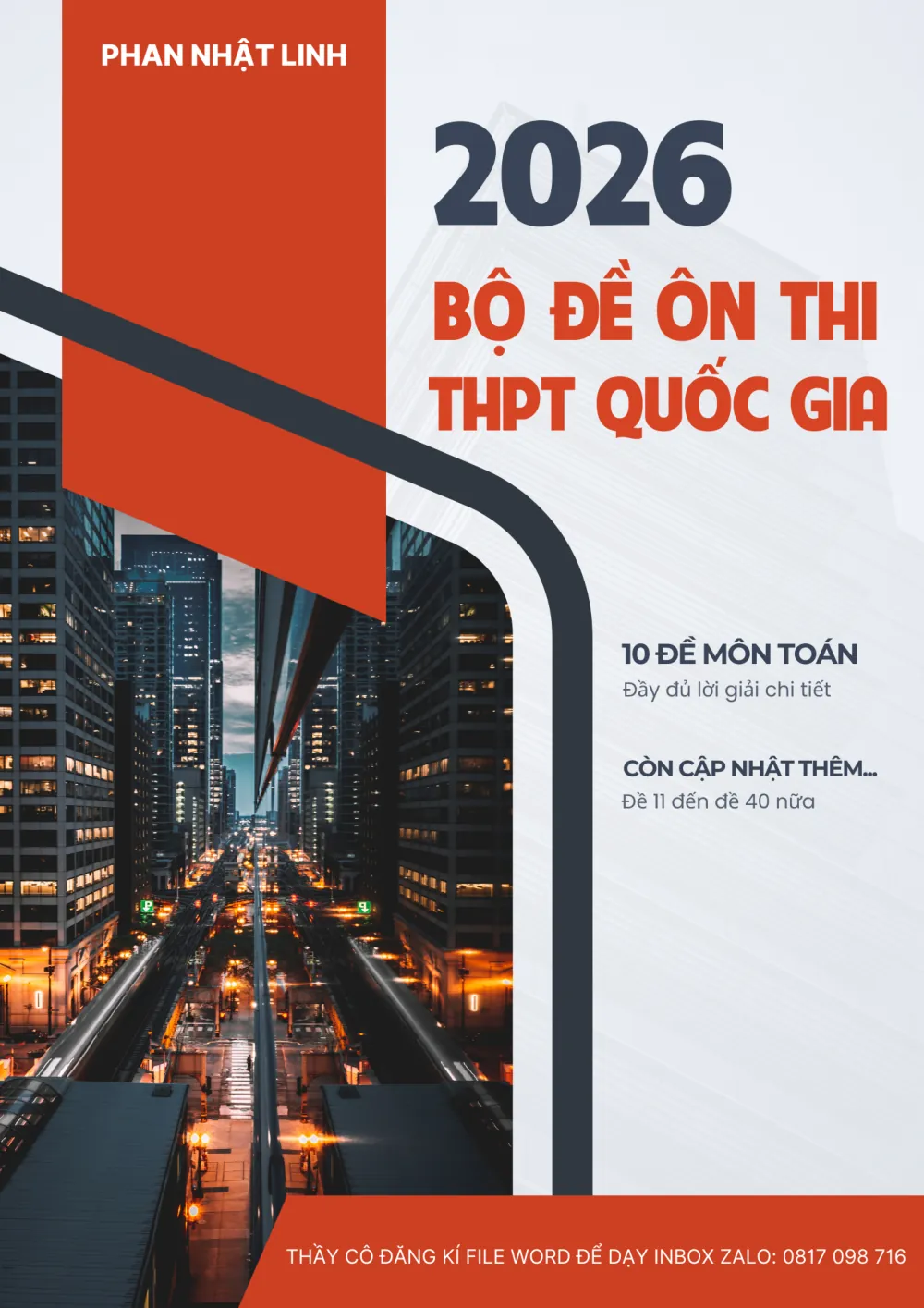 Xem trước trang 1 của "Bộ đề ôn thi THPT Quốc gia 2026 - Môn Toán - Phần Nhật Linh"