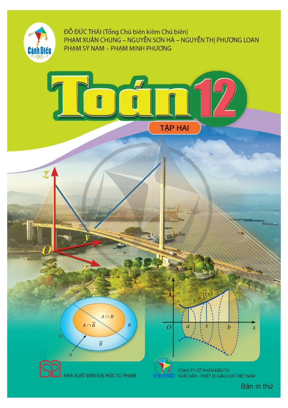 Xem trước trang 1 của "Sách Giáo Khoa Toán 12 - Cánh Diều Tập 2"