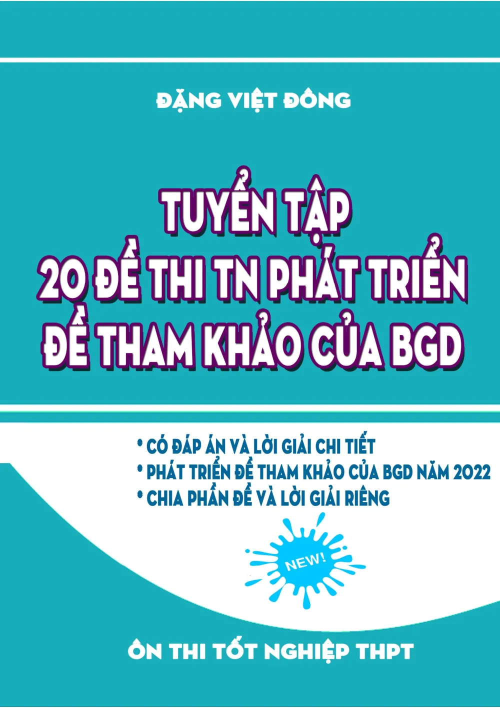 Xem trước trang 1 của "Tuyển tập 20 đề thi phát triển để tham khảo Tốt nghiệp THPT 2022 - Môn Toán"