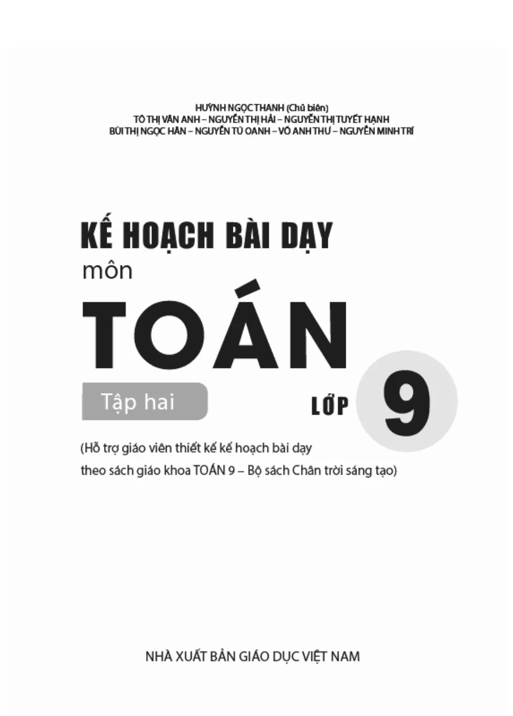 Xem trước trang 1 của "Toán 9 - CTST - Học kỳ 2"