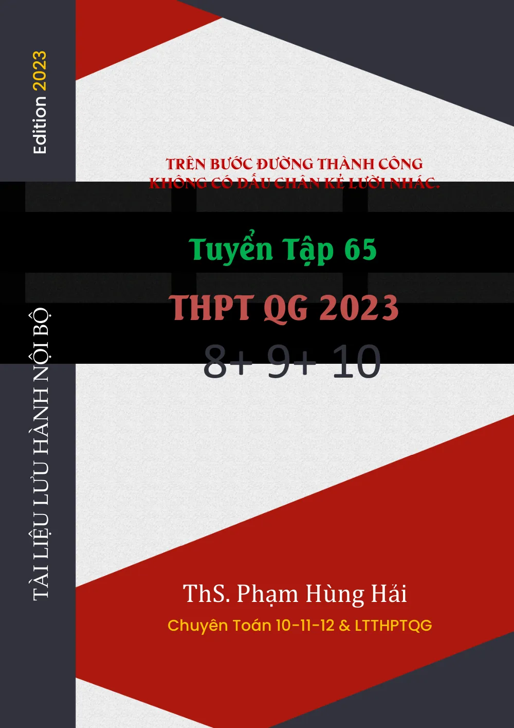 Xem trước trang 1 của "Tuyển tập 65 đề thi thử Tốt nghiệp THPT 2023 môn Toán"
