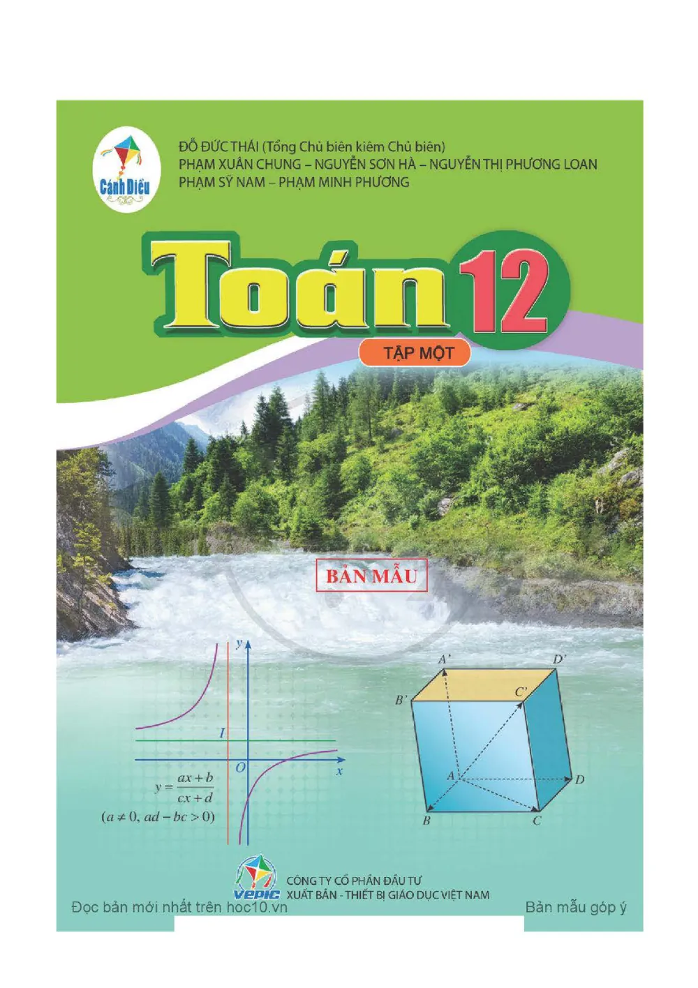 Xem trước trang 1 của "Sách Giáo Khoa Toán 12 - Cánh Diều Tập 1"